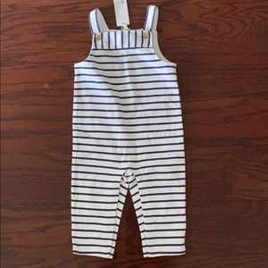 Janie & Jack One piece outfit blue stripes